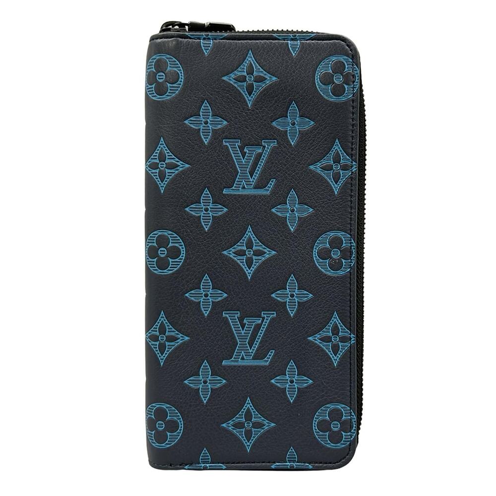 Louis Vuitton Zippy Wallet Vertical Monogram Shadow Long Wallet M82322